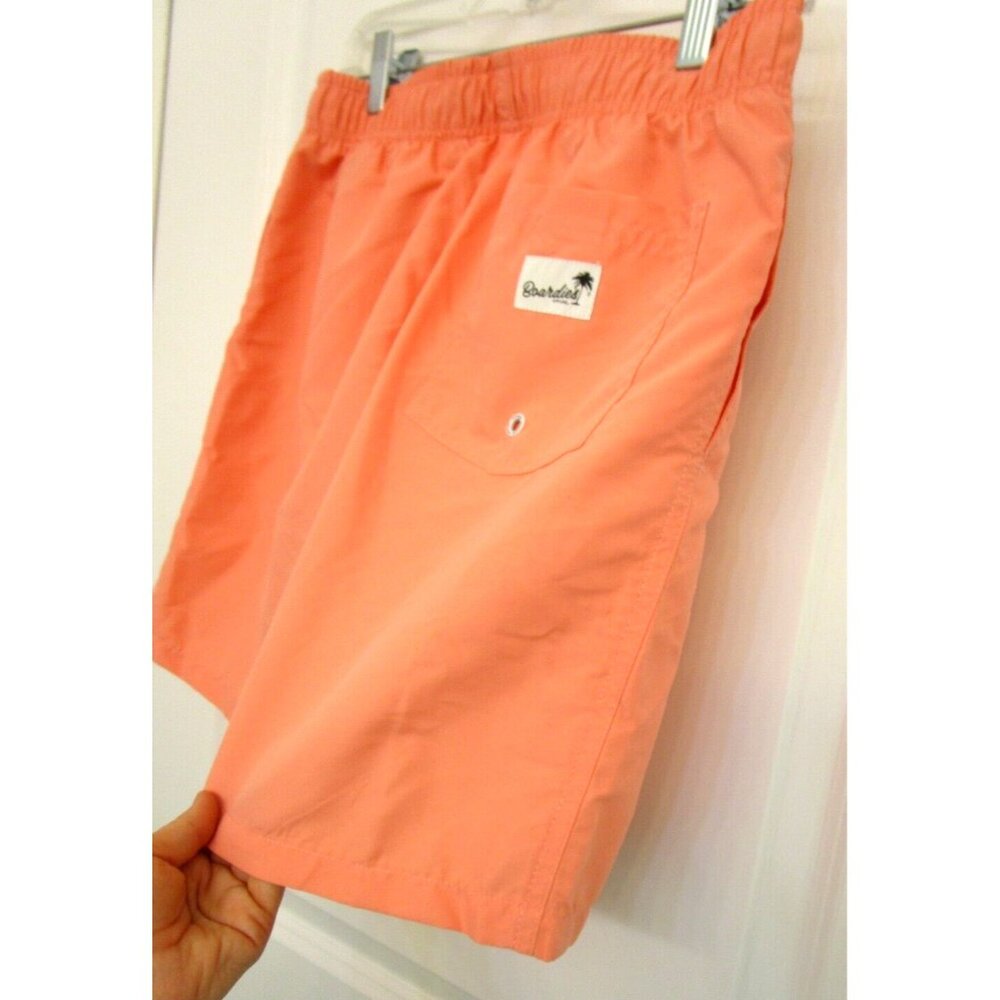 BOARDIES Apparel - Men Swim Shorts Size Small - Coral/Orange Color - New W/Tags - Picture 14 of 16